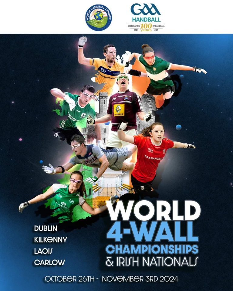 2024 World 4Wall Handball Championships & Irish Nationals US HANDBALL