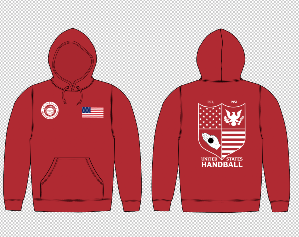 2024 World Handball Hoodie - Image 3